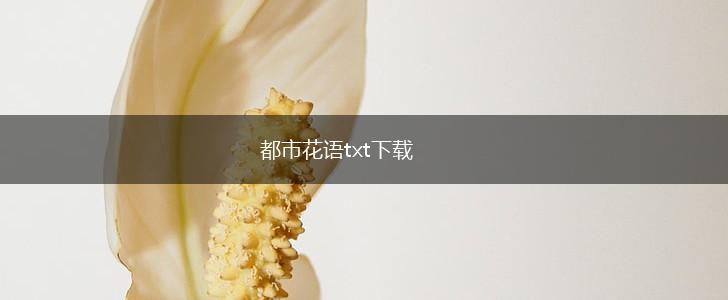 都市花语txt下载,第1张