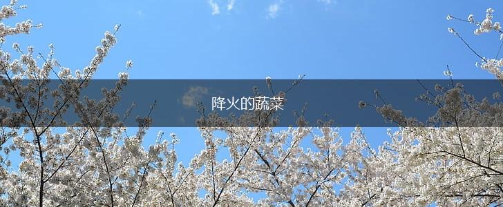 降火的蔬菜,第1张