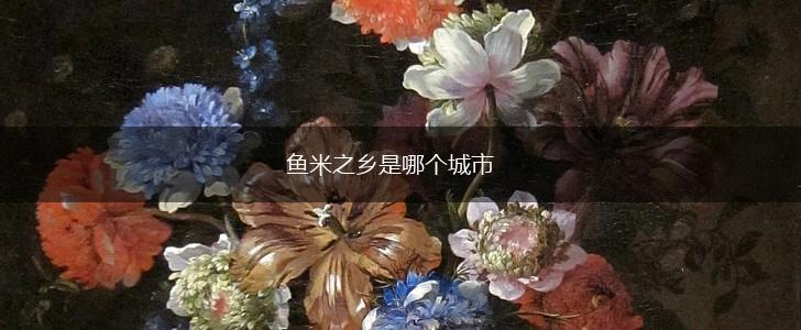 鱼米之乡是哪个城市,第1张